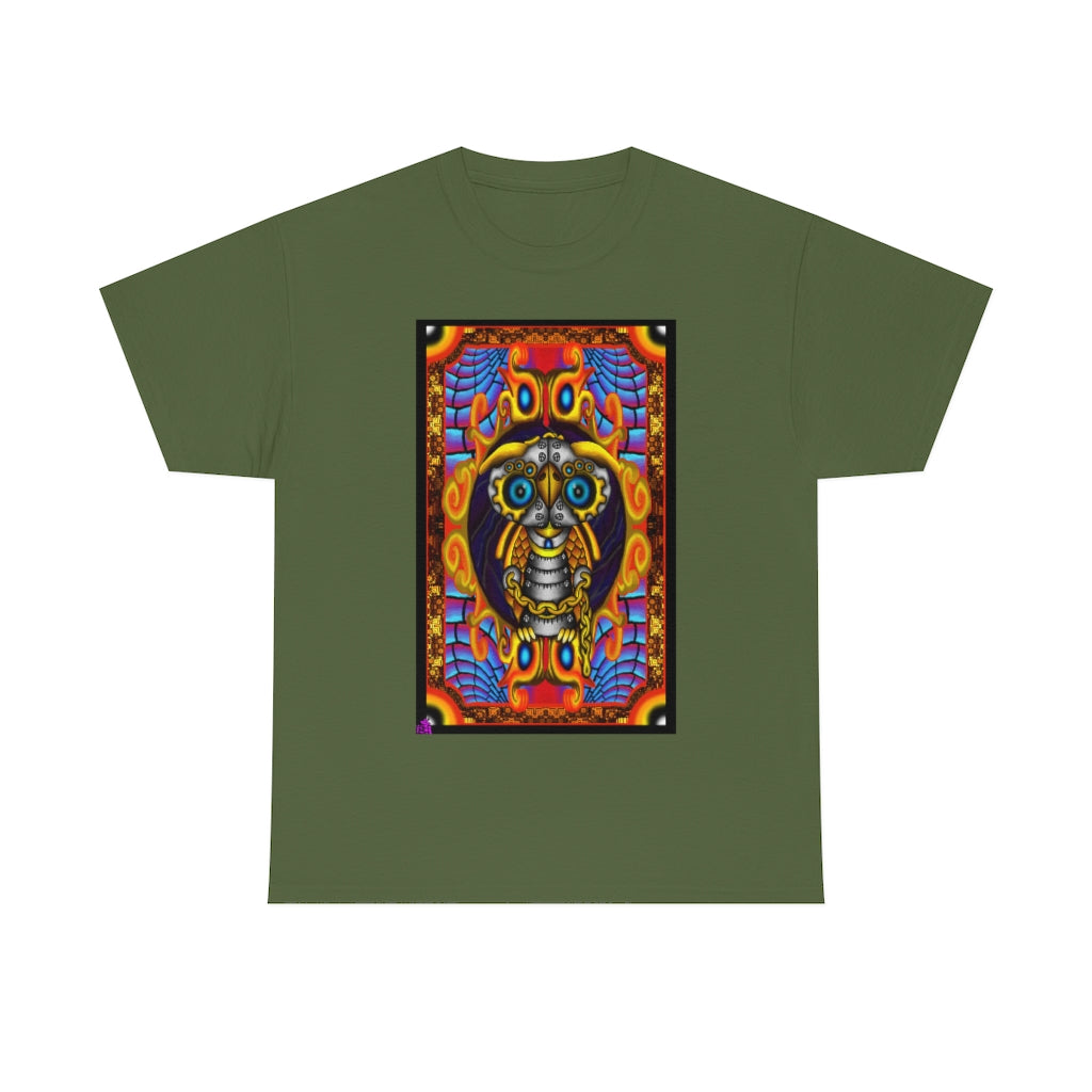 The Steampunk Owl (100% Cotton T-Shirt, 10 COLORS!)