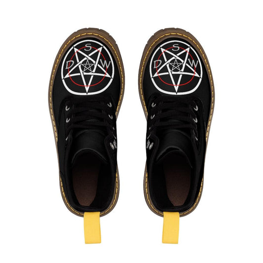 Thin Red Line Men's Canvas Boots (with DSW letters!)