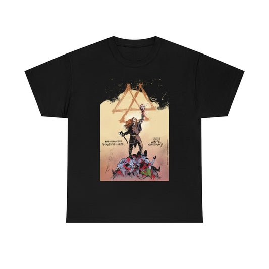 VIKINGS AGAINST WHITE SUPREMACY! (100% Cotton T-Shirt, 9 COLORS!)