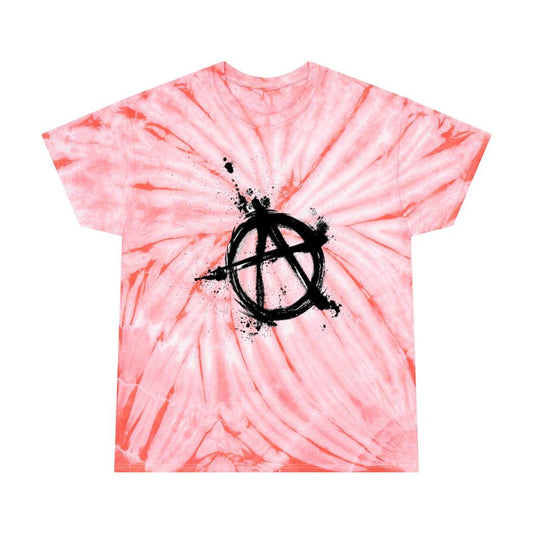 ANARCHY! (Preshrunk 100% Cotton Tie Dye T-Shirt, Cyclone, 4 COLORS!)