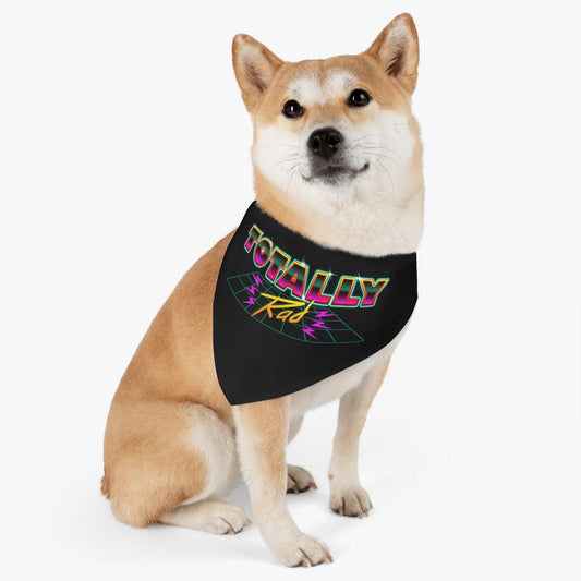 TOTALLY Rad Pet Bandana Collar