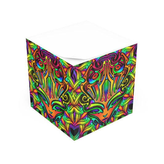 Alien Head Note Cube (700 Sticky Sheets!)