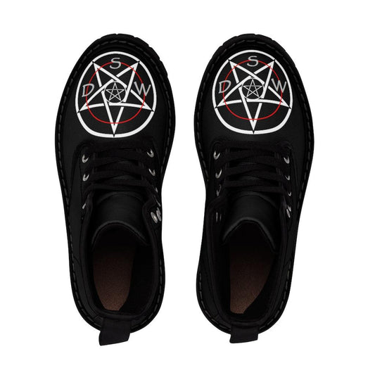 Thin Red Line Men's Canvas Boots (with DSW letters!)