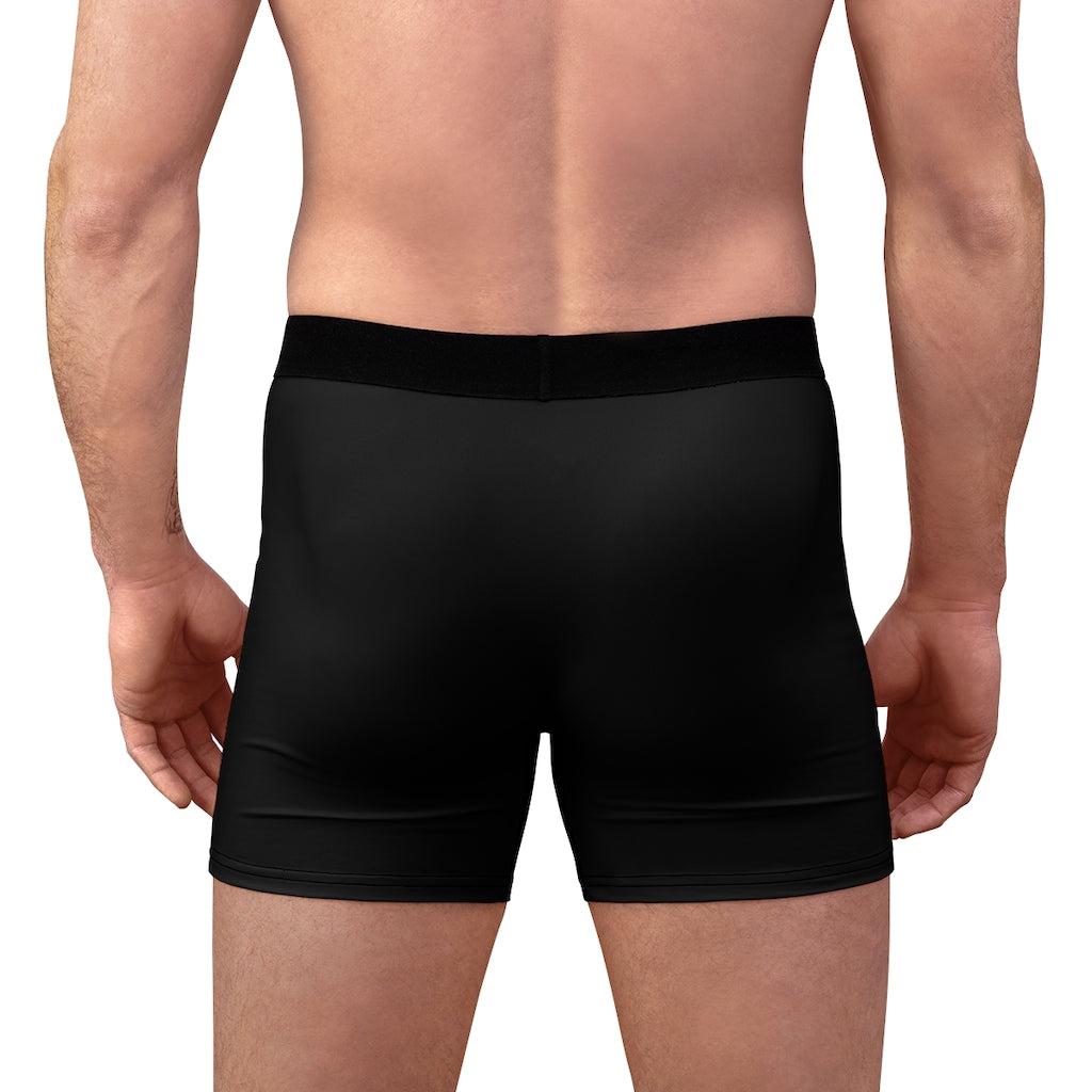 Starlight for the Pink = Men's Black Boxer Briefs