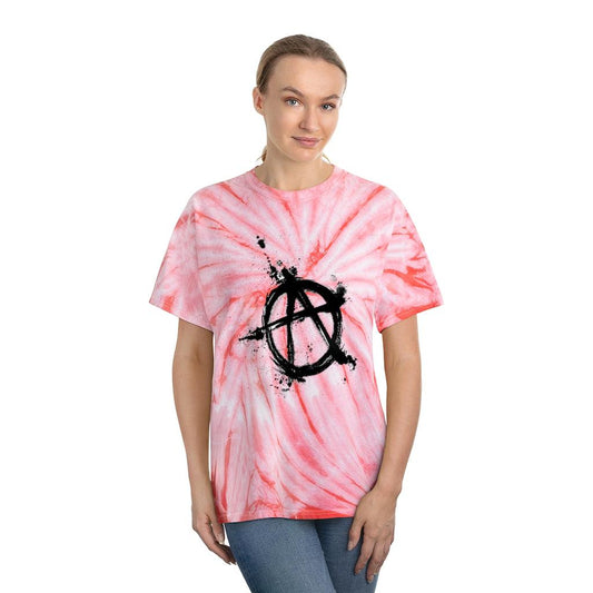ANARCHY! (Preshrunk 100% Cotton Tie Dye T-Shirt, Cyclone, 4 COLORS!)