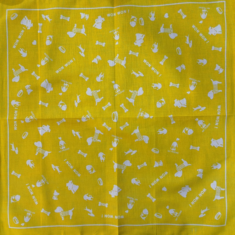 I NOM NOM! 100% Cotton Doggies Pet Bandana Neckband