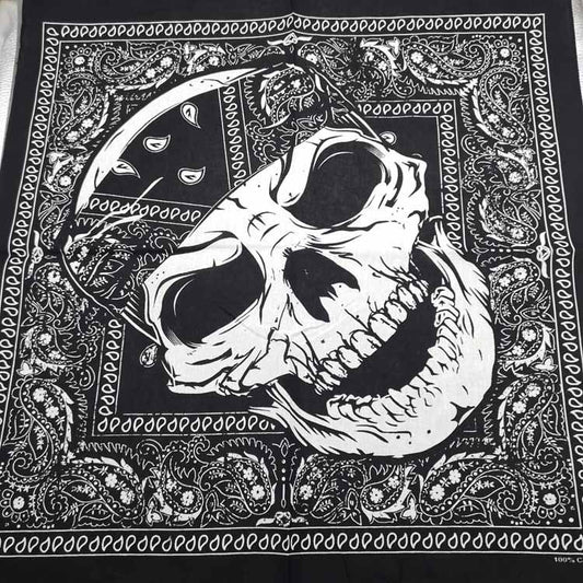 SKULLS! 100% Cotton Bandanas Headbands