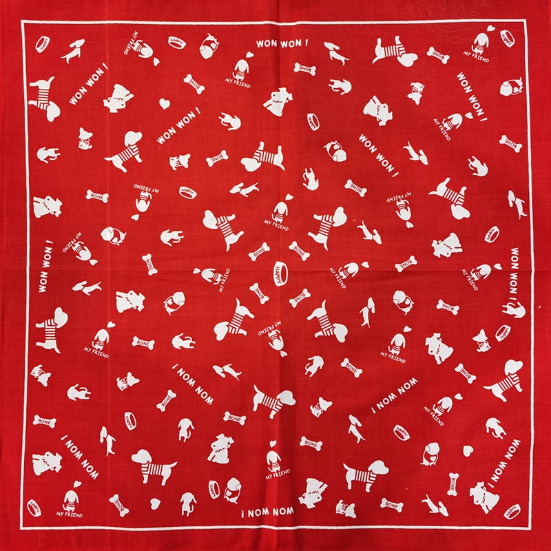 I NOM NOM! 100% Cotton Doggies Pet Bandana Neckband