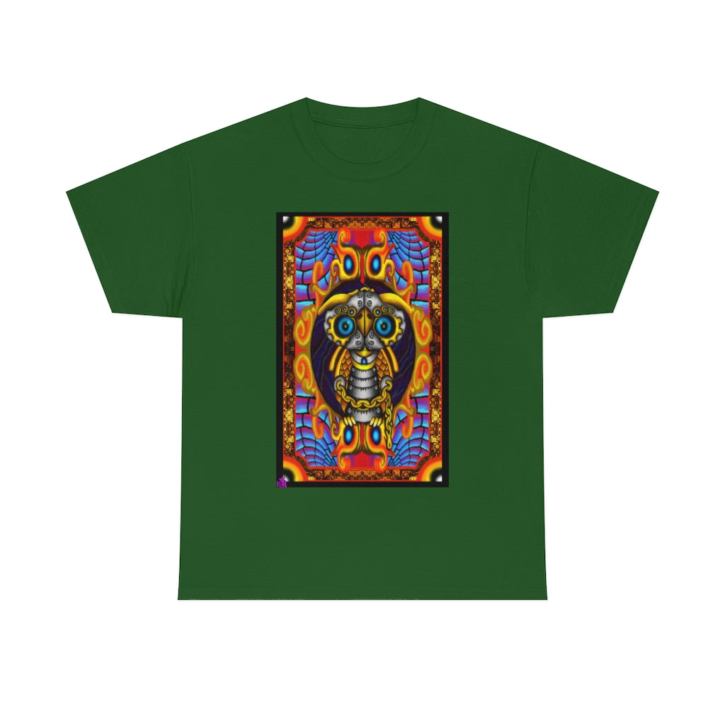 The Steampunk Owl (100% Cotton T-Shirt, 10 COLORS!)