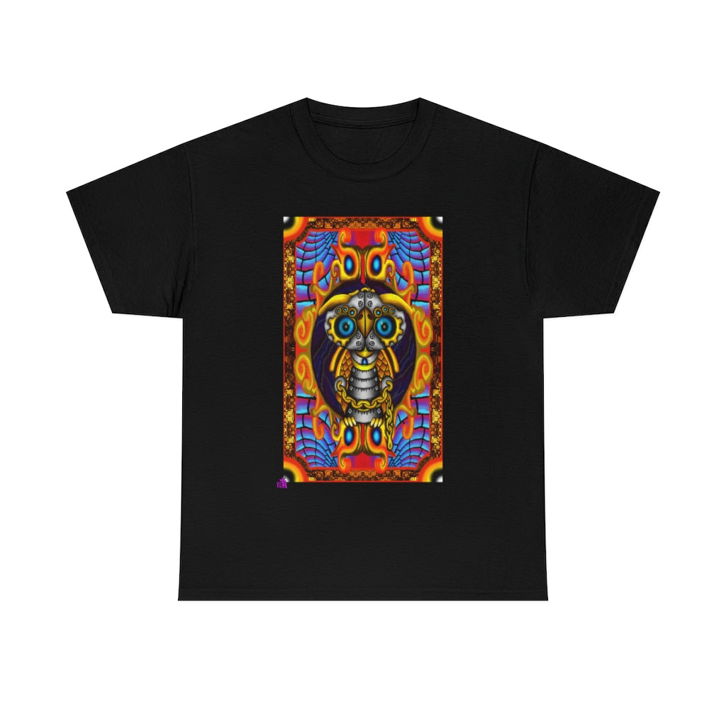 The Steampunk Owl (100% Cotton T-Shirt, 10 COLORS!)