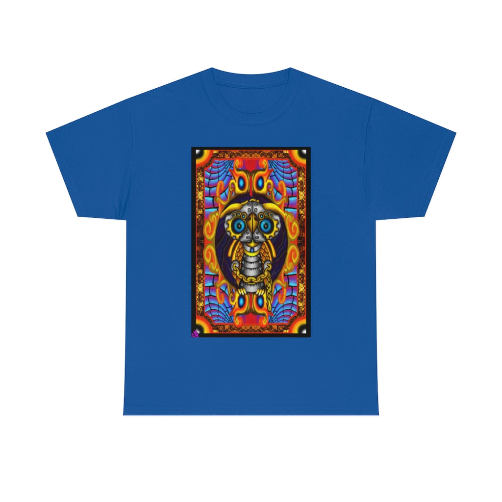 The Steampunk Owl (100% Cotton T-Shirt, 10 COLORS!)