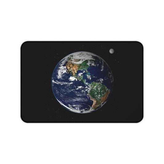 The BIG BLACK Wonderglobe, Earth & Moon from Space, Desk Mats/Pads (3 BIG BLACK SIZES!)