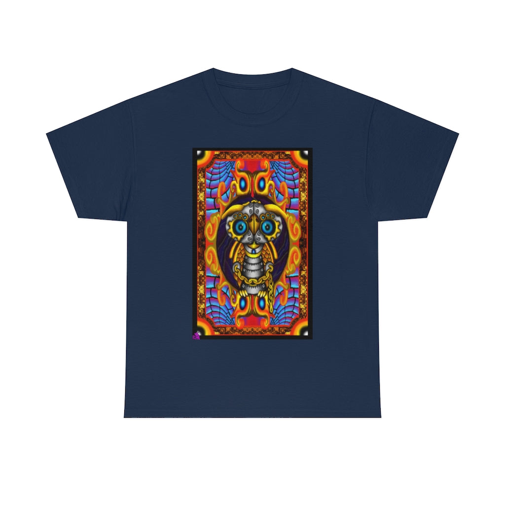 The Steampunk Owl (100% Cotton T-Shirt, 10 COLORS!)