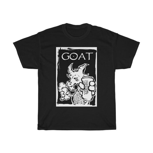 BEER GOAT! (100% Cotton T-Shirt, 2 COLORS!)