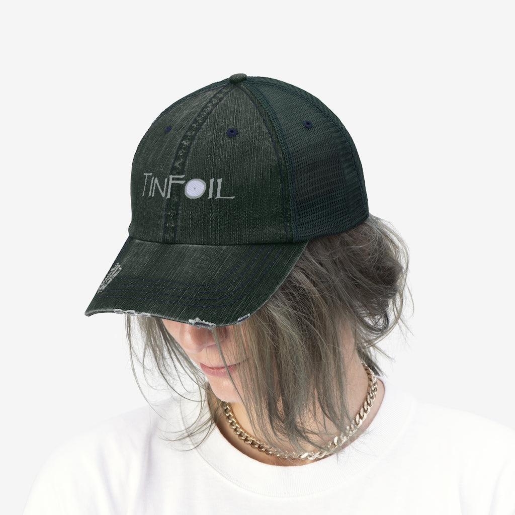 "Been There!" TinFoil Embroidery Trucker Hat (3 DARK COLORS!)