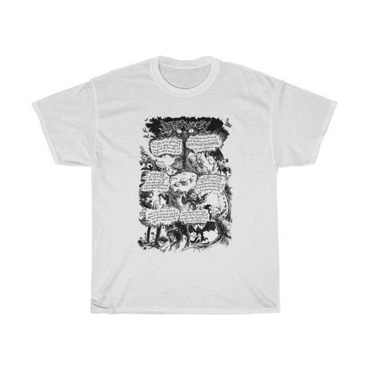 JABBERWOCKY (White 100% Cotton T-Shirt)