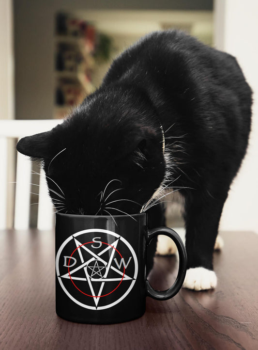 Thin Red Line DSW Black Mug (11 oz)