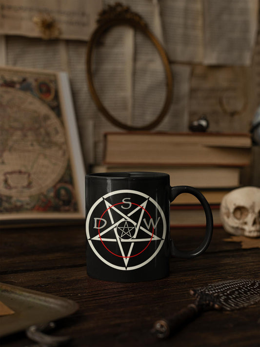 Thin Red Line DSW Black Mug (11 oz)