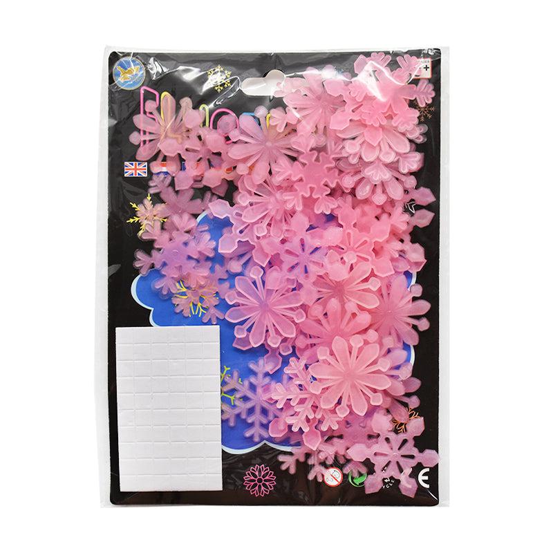 Luminous Snowflake Glow In The Dark Decorations (50 pcs)