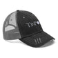 "Been There!" TinFoil Embroidery Trucker Hat (3 DARK COLORS!)