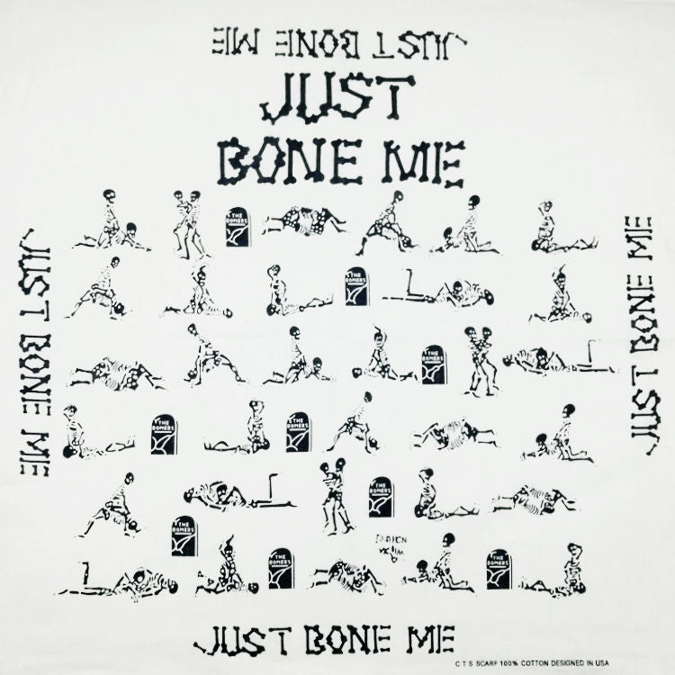 Just Bone Me! 100% Cotton Bandana Headband