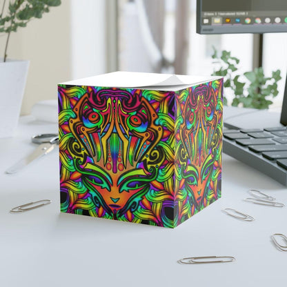 Alien Head Note Cube (700 Sticky Sheets!)